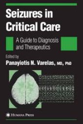 book Seizures in Critical Care: A Guide to Diagnosis and Therapeutics