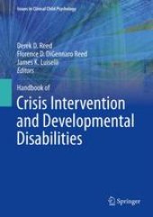 book Handbook of Crisis Intervention and Developmental Disabilities