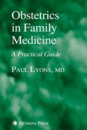 book Obstetrics in Family Medicine: A Practical Guide