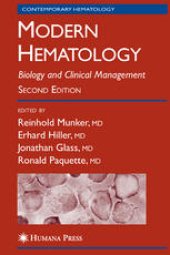 book Modern Hematology: Biology and Clinical Management