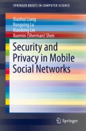 book Security and privacy in mobile social networks