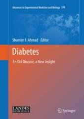 book Diabetes: An Old Disease, a New Insight