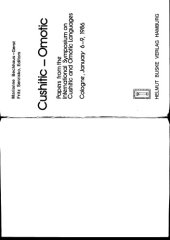 book Cushitic-Omotic. Papers from the International Symposium on Cushitic and Omotic Languages. Cologne, January 6-9, 1986