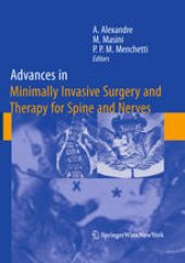 book Advances in Minimally Invasive Surgery and Therapy for Spine and Nerves