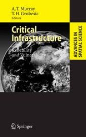 book Critical Infrastructure: Reliability and Vulnerability