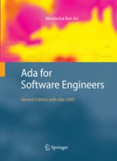 book Ada for Software Engineers (Second Edition with Ada 2005)