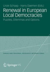 book Renewal in European Local Democracies: Puzzles, Dilemmas and Options