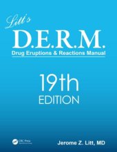 book Litt's Drug Eruptions and Reactions Manual, 19th Edition