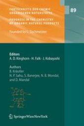 book Fortschritte der Chemie organischer Naturstoffe / Progress in the Chemistry of Organic Natural Products