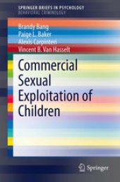 book Commercial Sexual Exploitation of Children