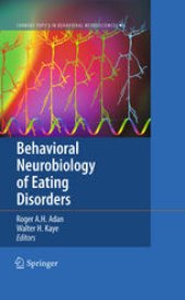 book Behavioral Neurobiology of Eating Disorders