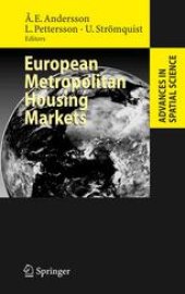 book European Metropolitan Housing Markets