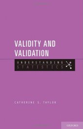 book Validity and Validation