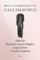 book Brill's Companion to Callimachus