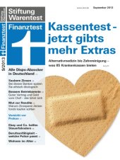 book FinanzTest 09 2013