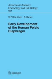 book Early Development of the Human Pelvic Diaphragm