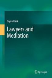 book Lawyers and Mediation