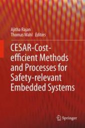 book CESAR - Cost-efficient Methods and Processes for Safety-relevant Embedded Systems