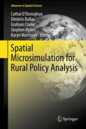 book Spatial Microsimulation for Rural Policy Analysis