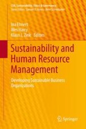 book Sustainability and Human Resource Management: Developing Sustainable Business Organizations