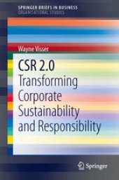 book CSR 2.0: Transforming Corporate Sustainability and Responsibility