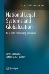 book National Legal Systems and Globalization: New Role, Continuing Relevance