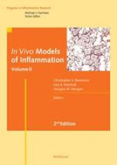 book In Vivo Models of Inflammation