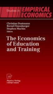 book The Economics of Education and Training