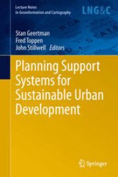 book Planning Support Systems for Sustainable Urban Development