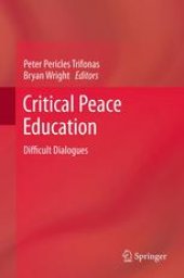 book Critical Peace Education: Difficult Dialogues