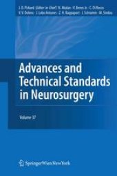 book Advances and Technical Standards in Neurosurgery