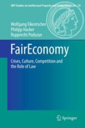 book FairEconomy: Crises, Culture, Competition and the Role of Law