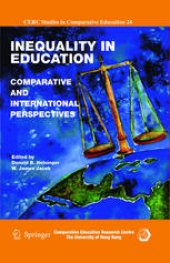 book Inequality in Education: Comparative and International Perspectives