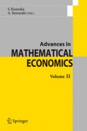 book Advances in Mathematical Economics Volume 11