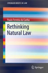 book Rethinking Natural Law