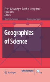 book Geographies of Science