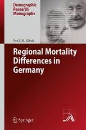 book Regional Mortality Differences in Germany