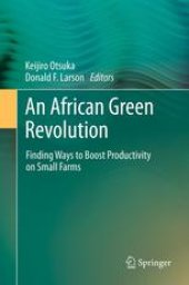 book An African Green Revolution: Finding Ways to Boost Productivity on Small Farms