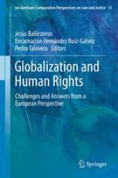 book Globalization and Human Rights: Challenges and Answers from a European Perspective