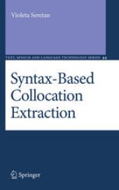 book Syntax-Based Collocation Extraction