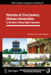 book Portraits of 21st Century Chinese Universities: In the Move to Mass Higher Education