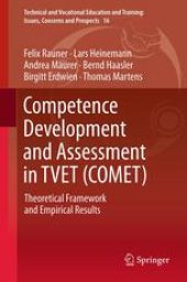 book Competence Development and Assessment in TVET (COMET): Theoretical Framework and Empirical Results