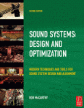 book Sound Systems: Design and Optimization. Modern Techniques and Tools for Sound System Design and Alignment