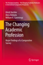 book The Changing Academic Profession: Major Findings of a Comparative Survey