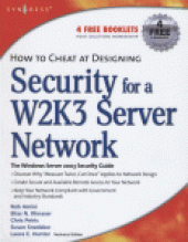 book How to Cheat at Designing Security for a Windows Server 2003 Network