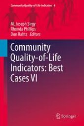 book Community Quality-of-Life Indicators: Best Cases VI