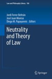 book Neutrality and Theory of Law