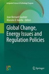 book Global Change, Energy Issues and Regulation Policies