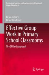 book Effective Group Work in Primary School Classrooms: The SPRinG Approach