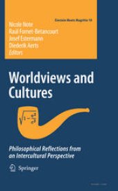 book Worldviews and Cultures: Philosophical Reflections from an Intercultural Perspective